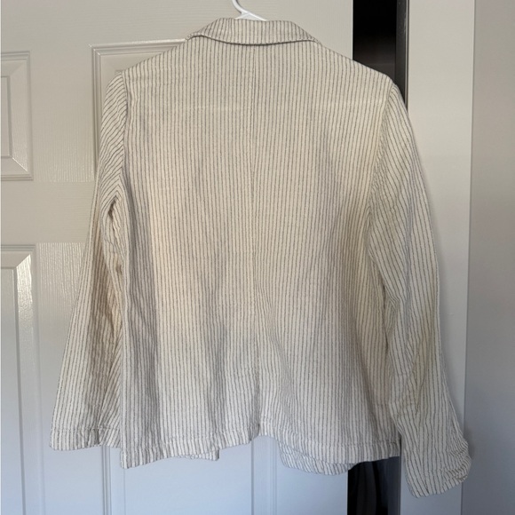 Old Navy Cotton Blazer Ivory/Cream - Picture 3 of 3